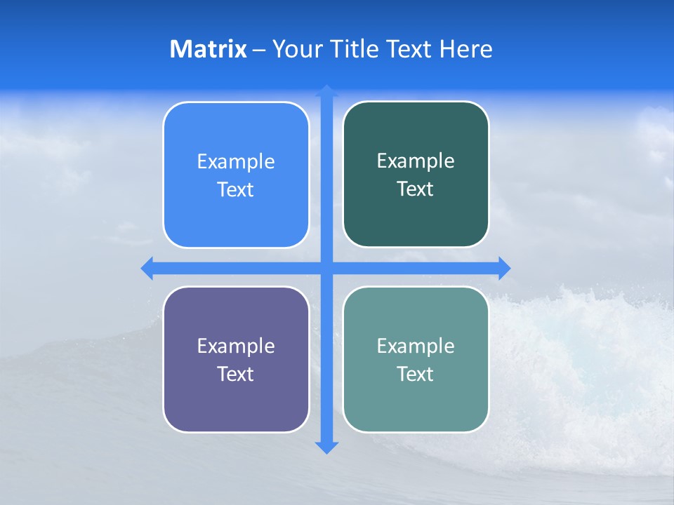 Summer Ocean View Vibrant PowerPoint Template