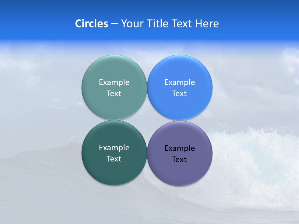 Summer Ocean View Vibrant PowerPoint Template