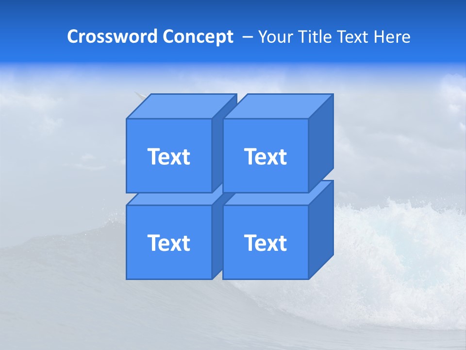 Summer Ocean View Vibrant PowerPoint Template