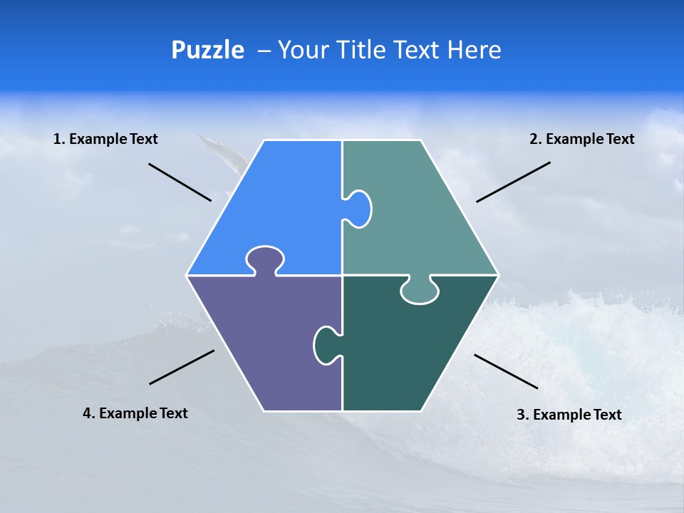 Summer Ocean View Vibrant PowerPoint Template