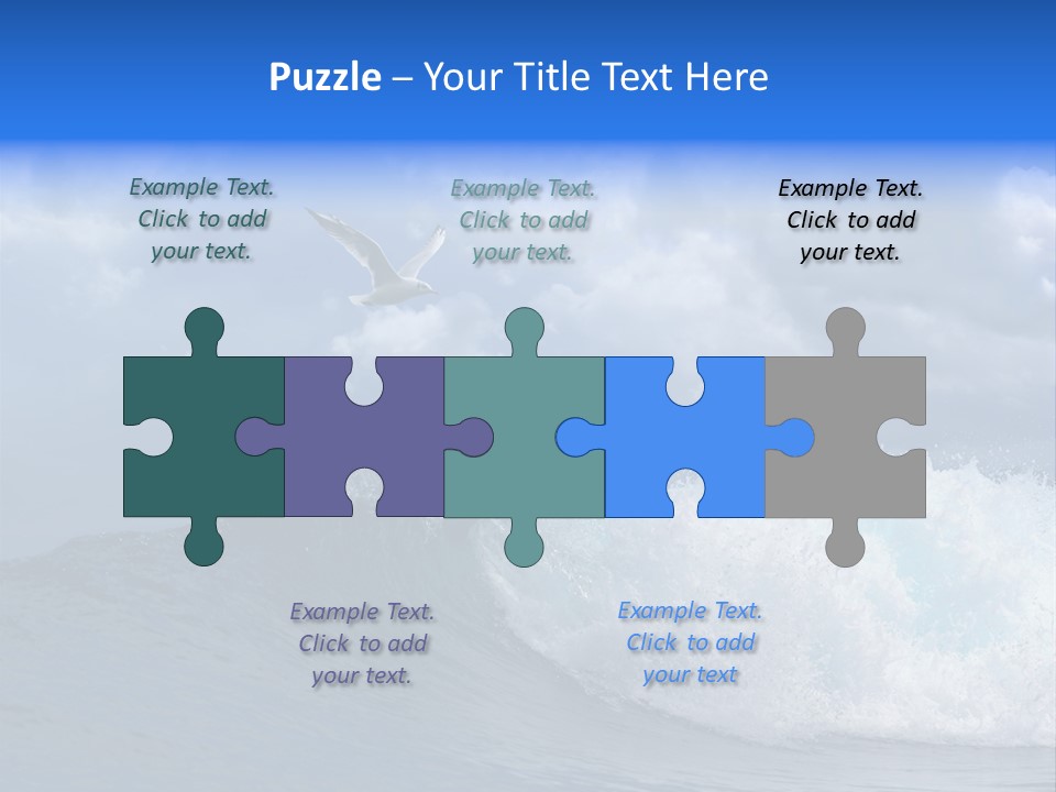 Summer Ocean View Vibrant PowerPoint Template