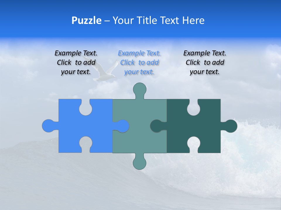 Summer Ocean View Vibrant PowerPoint Template