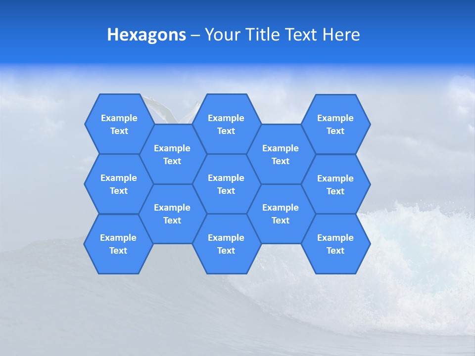 Summer Ocean View Vibrant PowerPoint Template