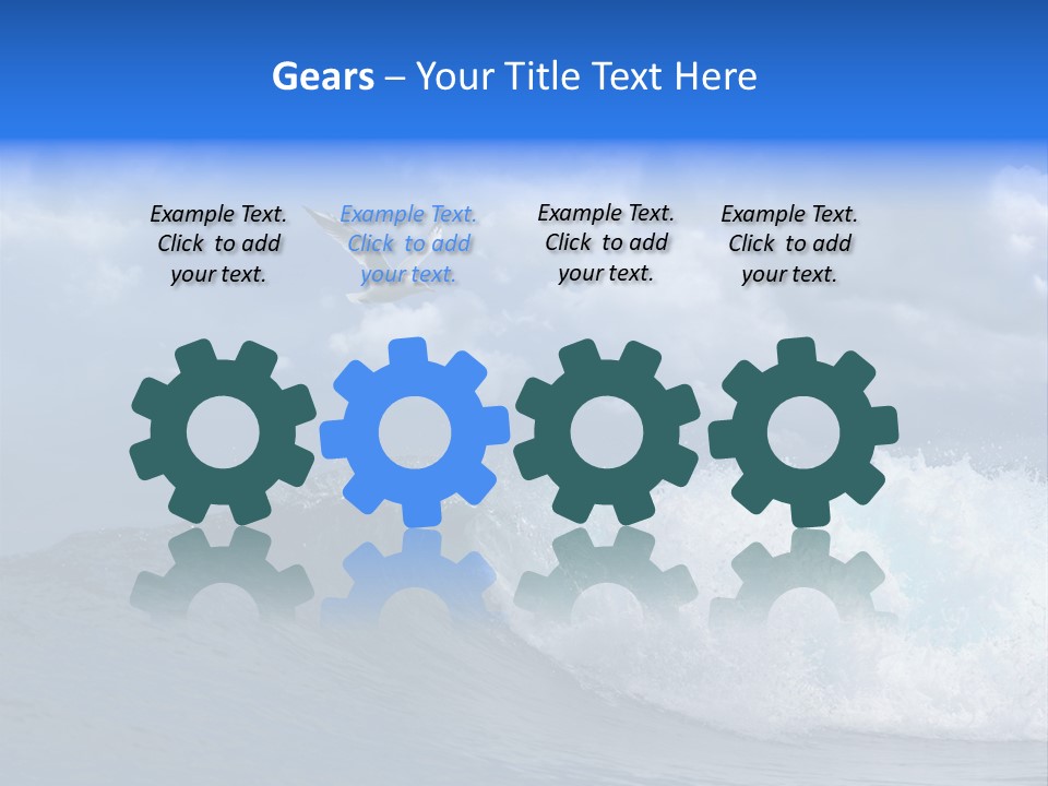 Summer Ocean View Vibrant PowerPoint Template