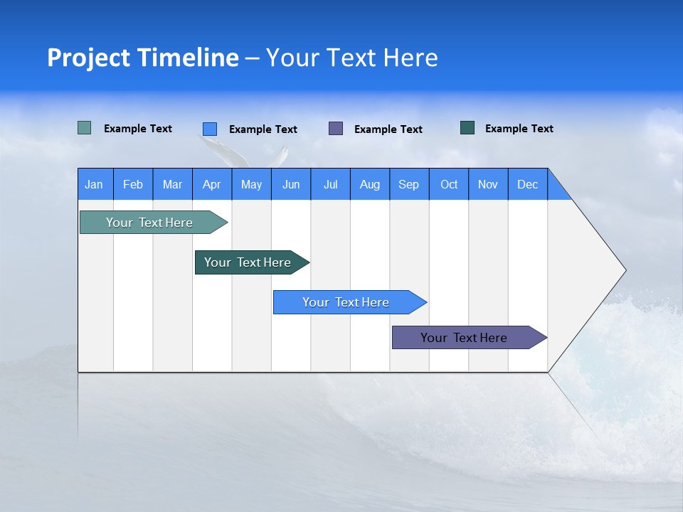 Summer Ocean View Vibrant PowerPoint Template