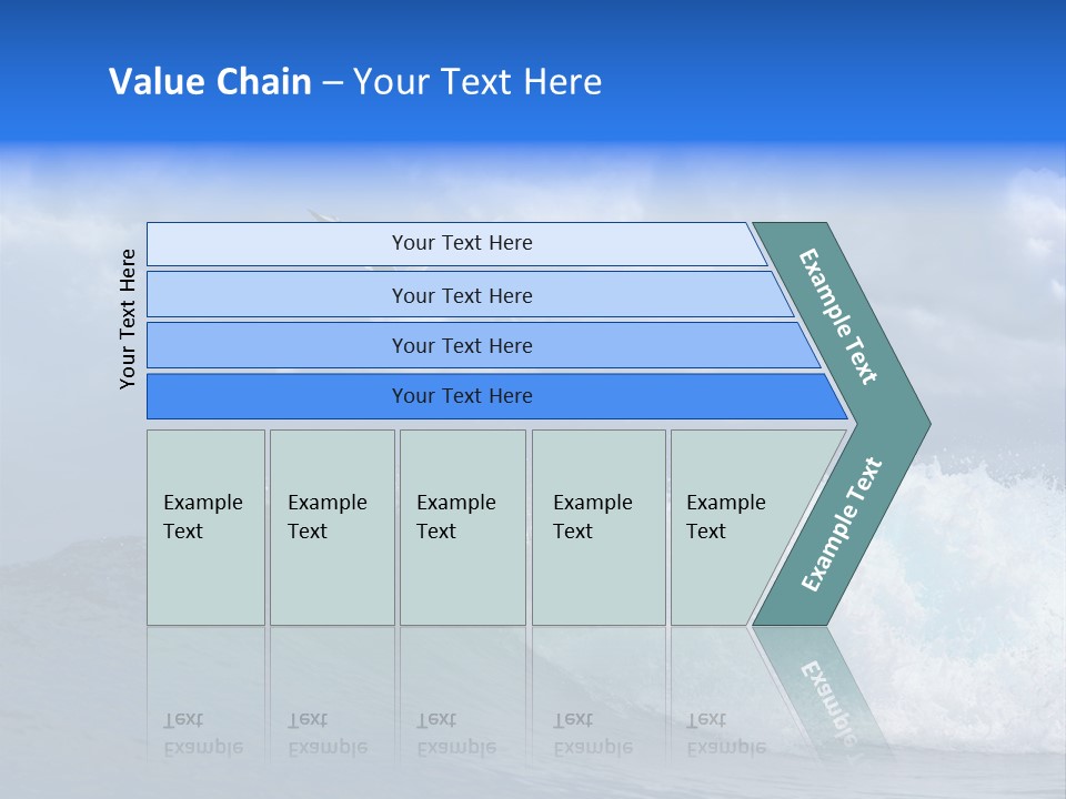 Summer Ocean View Vibrant PowerPoint Template