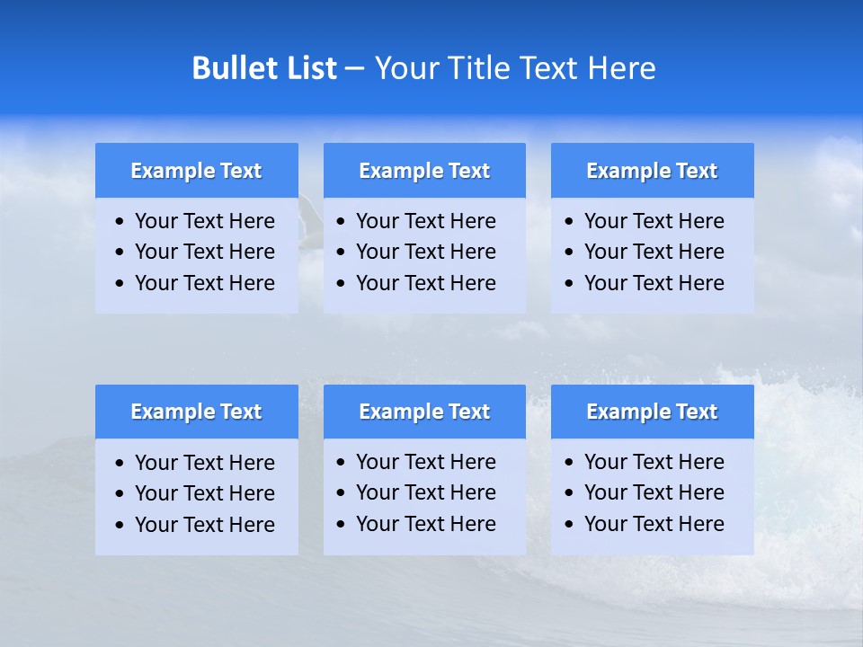 Summer Ocean View Vibrant PowerPoint Template