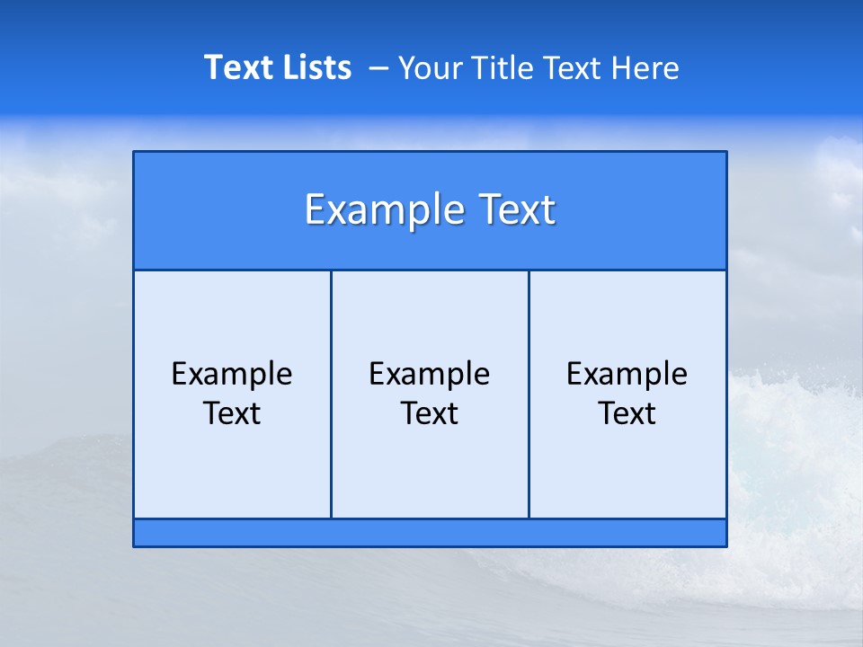 Summer Ocean View Vibrant PowerPoint Template