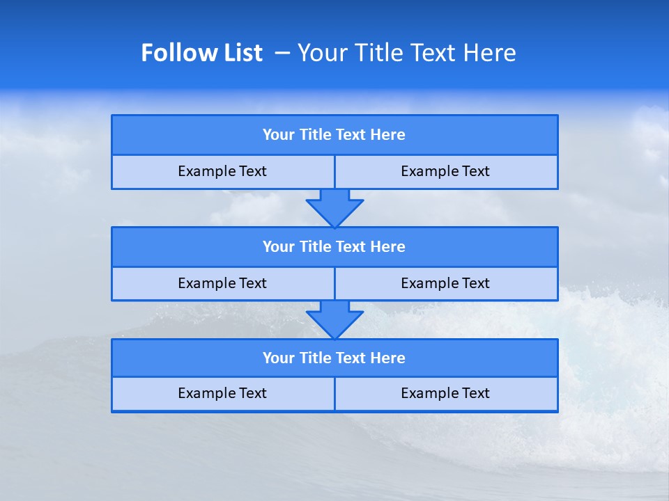 Summer Ocean View Vibrant PowerPoint Template
