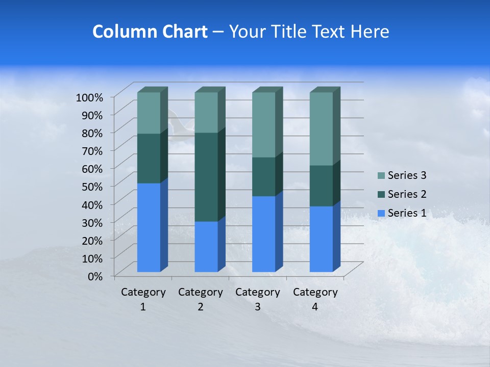 Summer Ocean View Vibrant PowerPoint Template