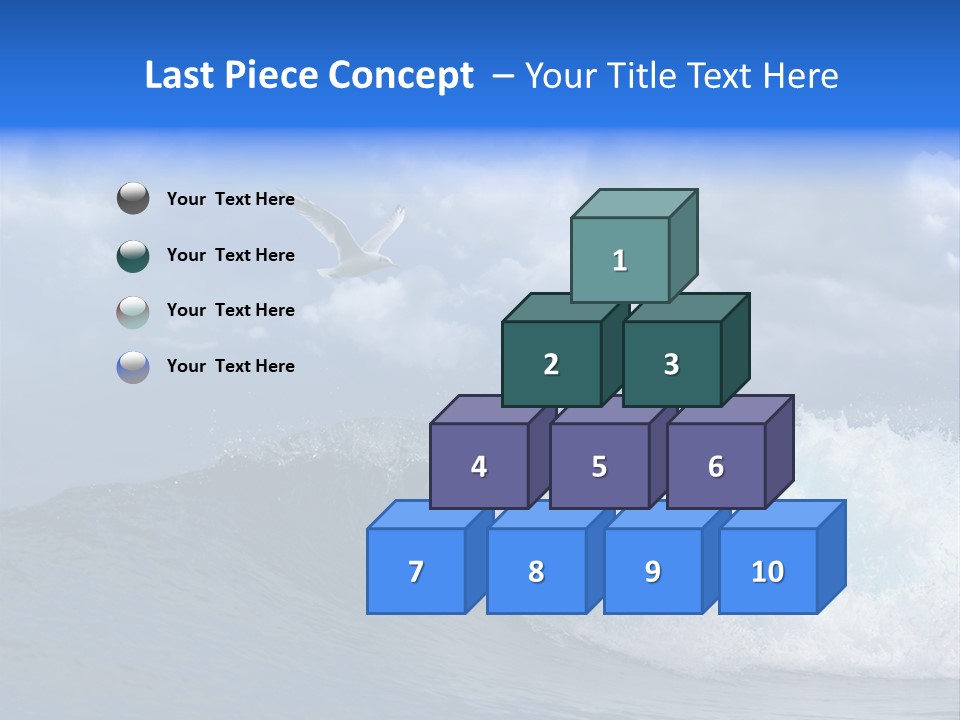 Summer Ocean View Vibrant PowerPoint Template