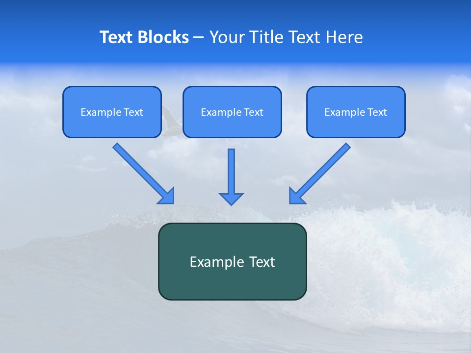 Summer Ocean View Vibrant PowerPoint Template