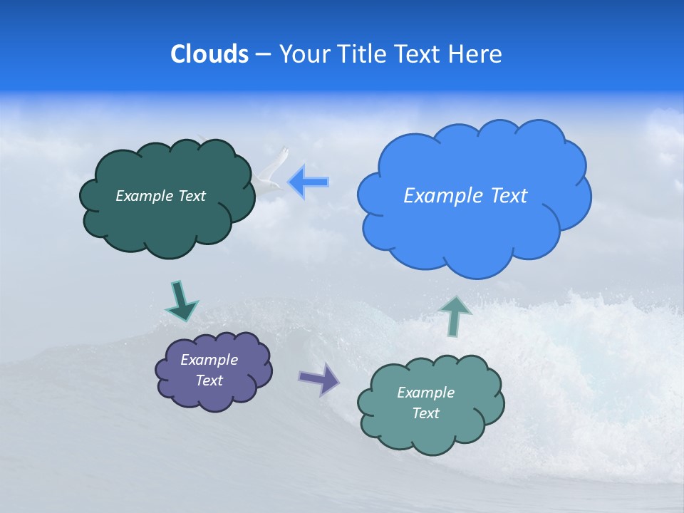Summer Ocean View Vibrant PowerPoint Template