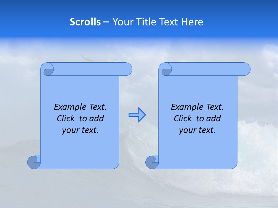 Summer Ocean View Vibrant PowerPoint Template