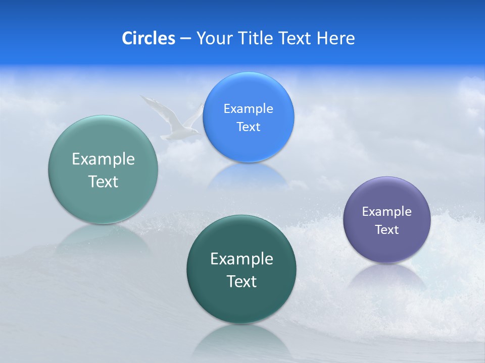 Summer Ocean View Vibrant PowerPoint Template