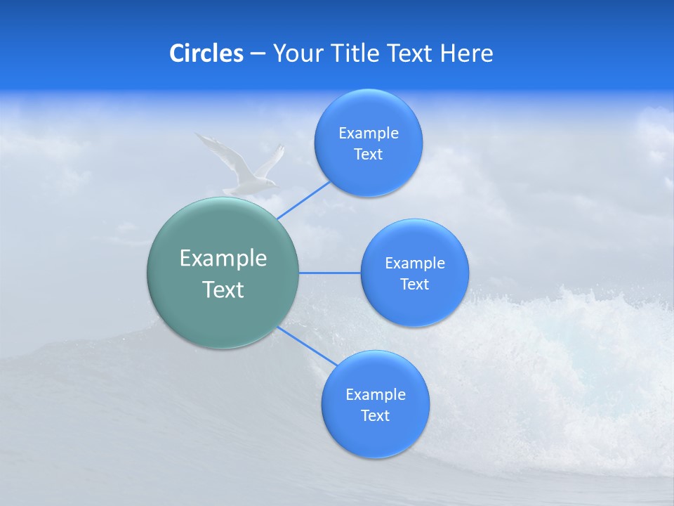 Summer Ocean View Vibrant PowerPoint Template