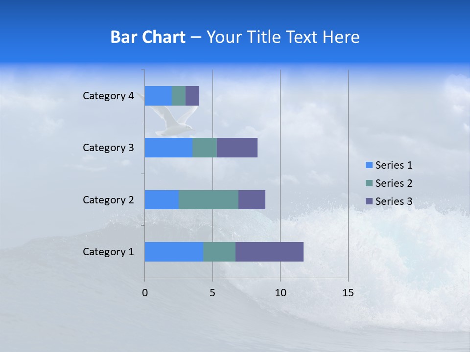 Summer Ocean View Vibrant PowerPoint Template