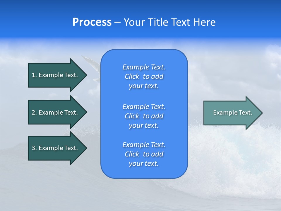 Summer Ocean View Vibrant PowerPoint Template