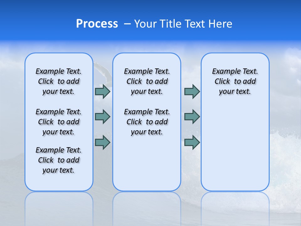 Summer Ocean View Vibrant PowerPoint Template