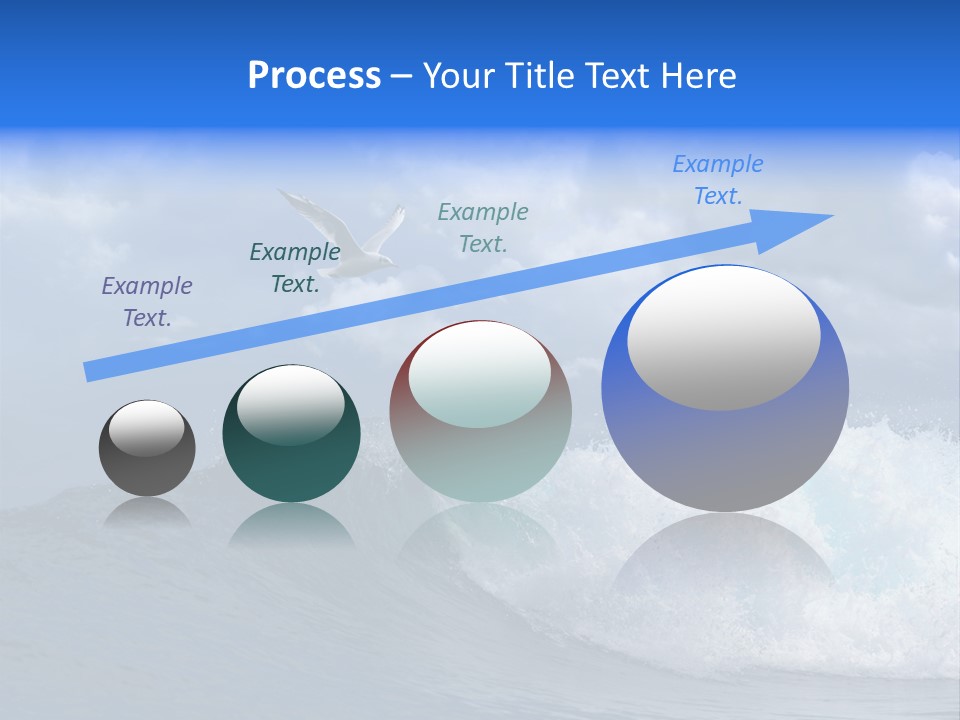 Summer Ocean View Vibrant PowerPoint Template