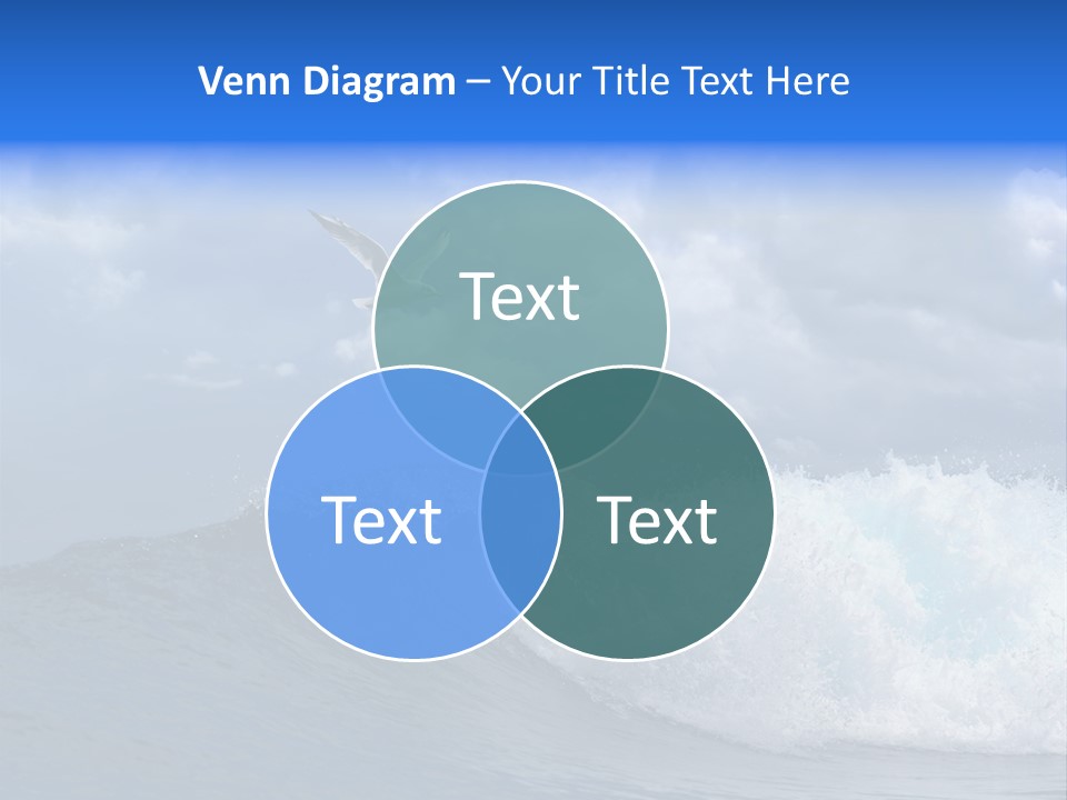 Summer Ocean View Vibrant PowerPoint Template