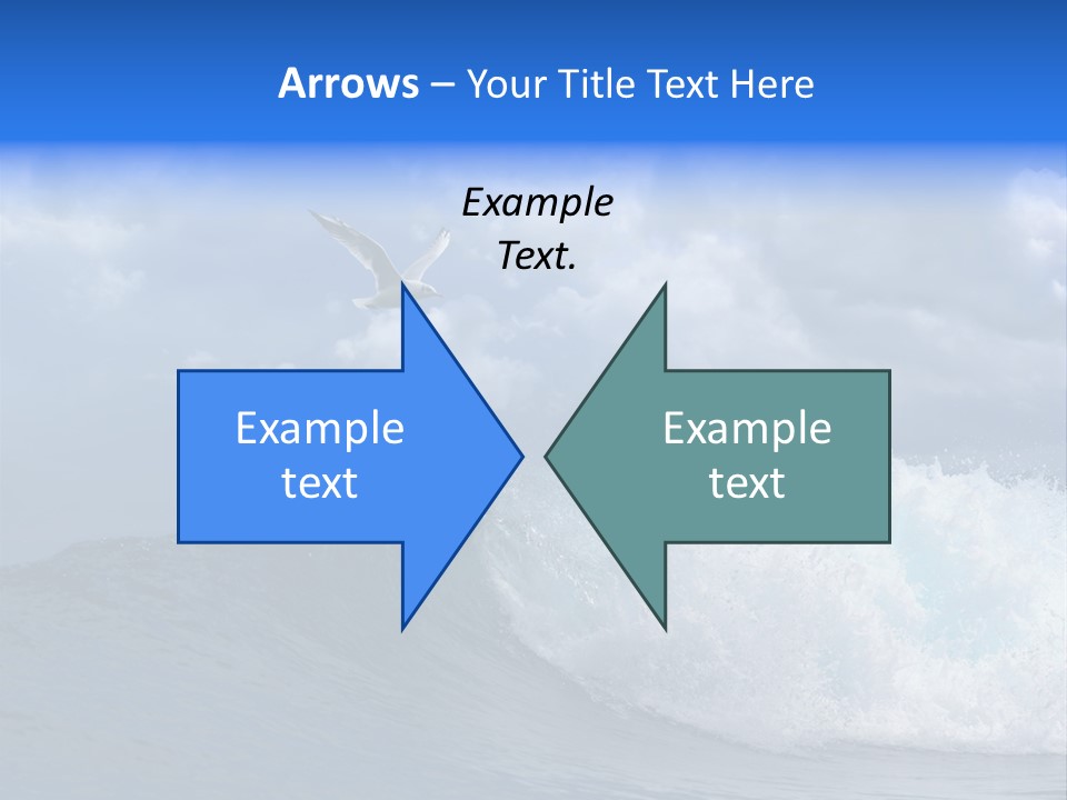 Summer Ocean View Vibrant PowerPoint Template