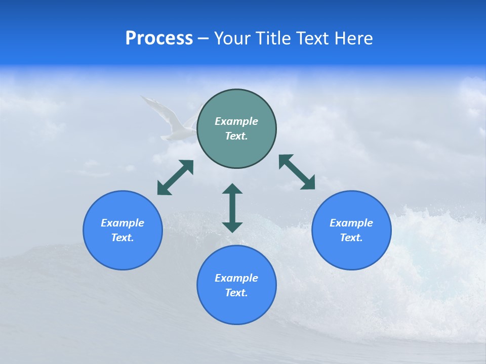 Summer Ocean View Vibrant PowerPoint Template