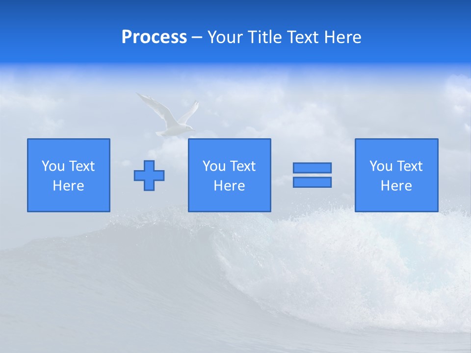 Summer Ocean View Vibrant PowerPoint Template
