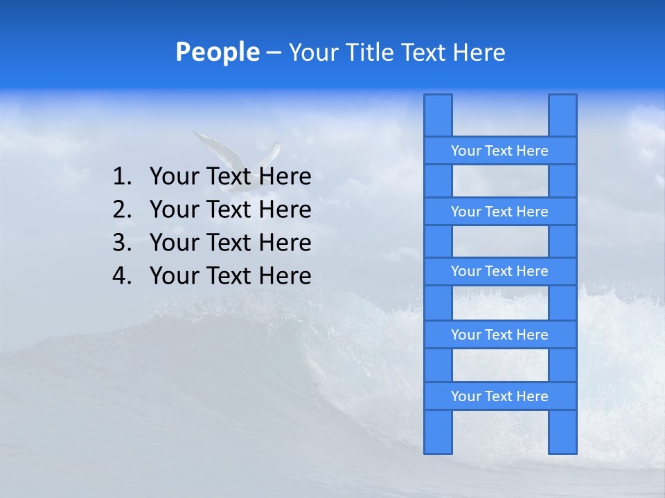 Summer Ocean View Vibrant PowerPoint Template