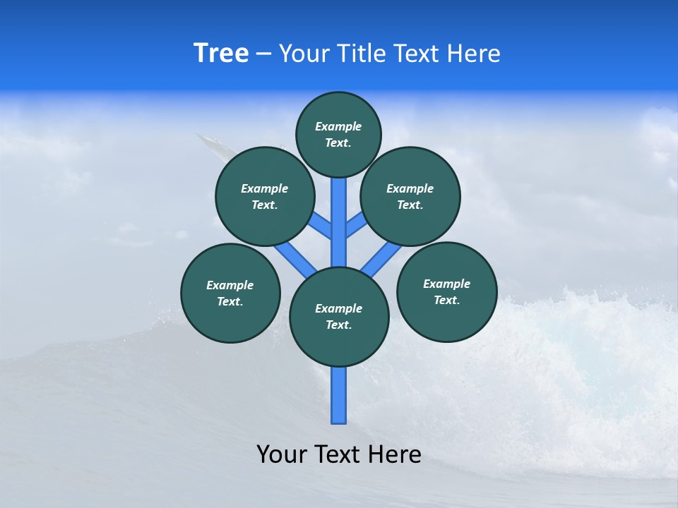 Summer Ocean View Vibrant PowerPoint Template