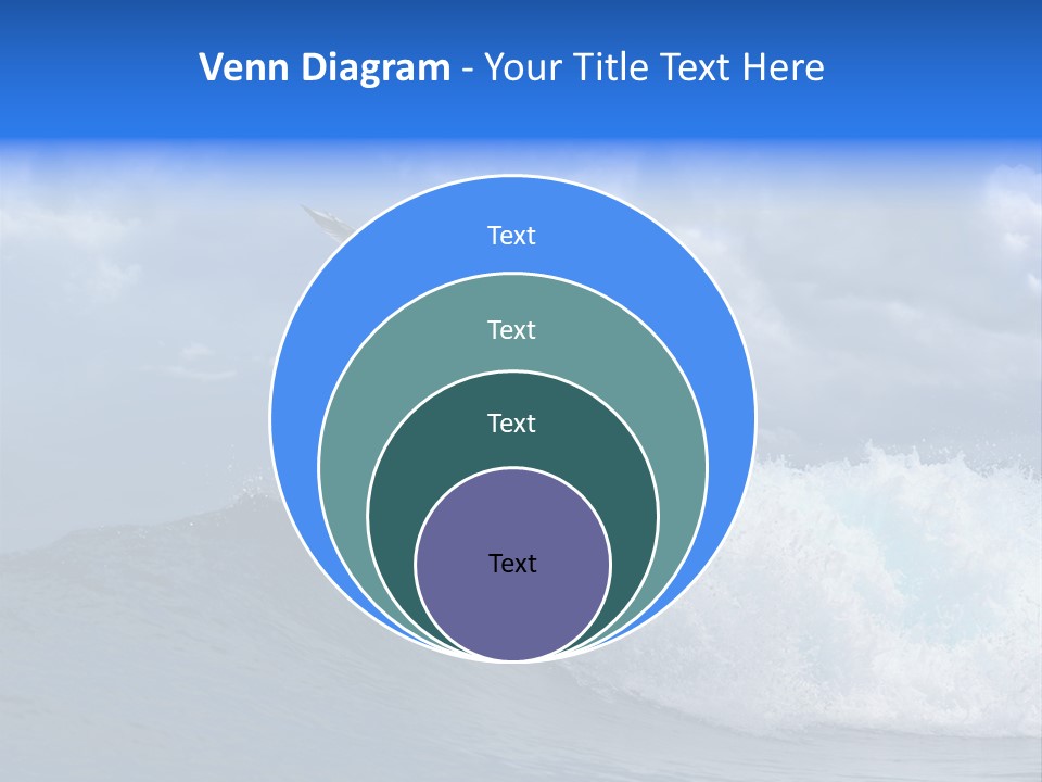 Summer Ocean View Vibrant PowerPoint Template