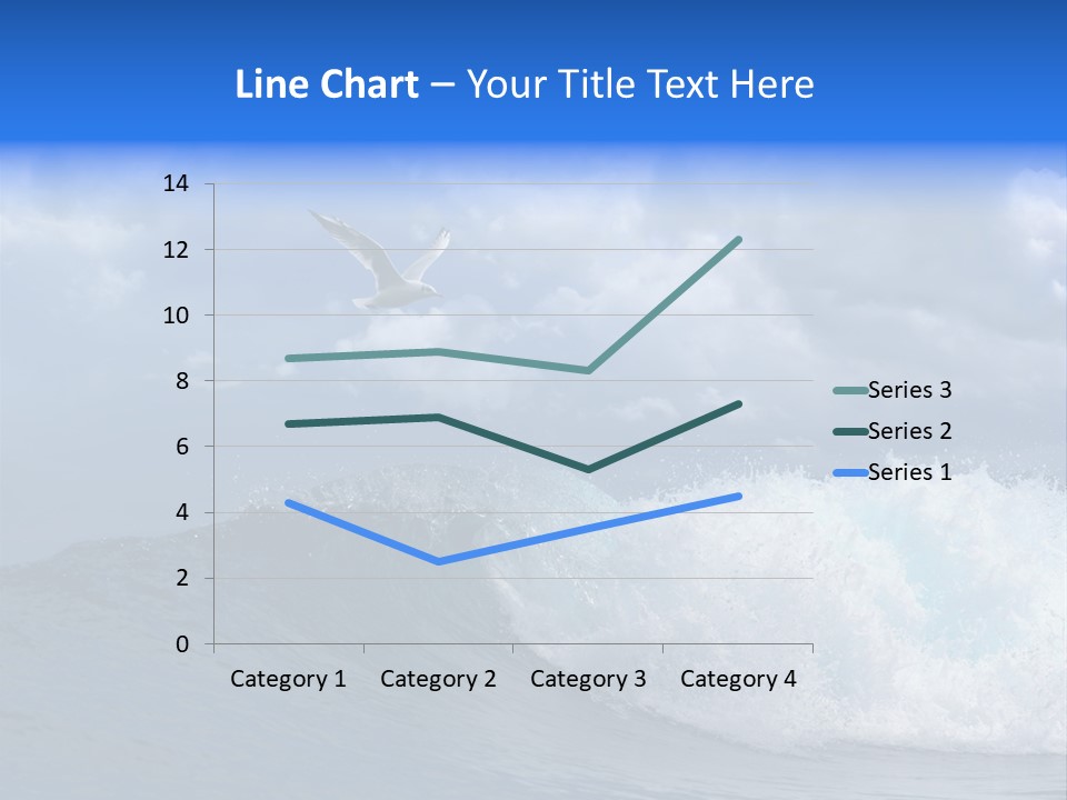 Summer Ocean View Vibrant PowerPoint Template