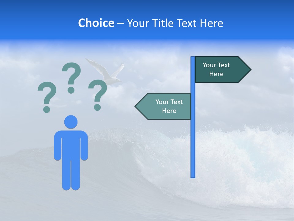 Summer Ocean View Vibrant PowerPoint Template