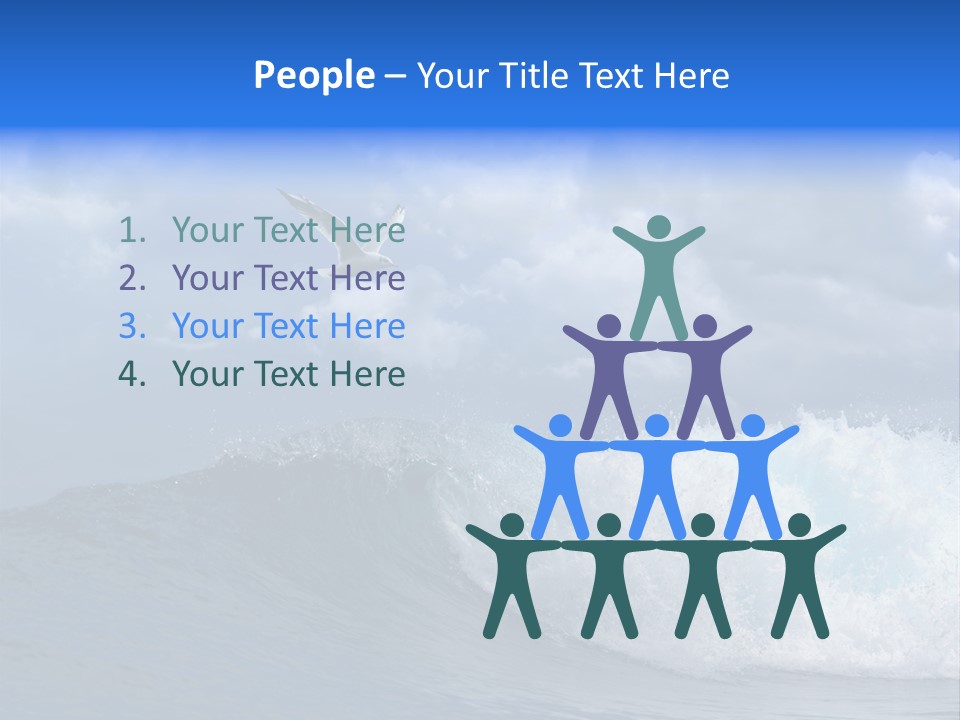 Summer Ocean View Vibrant PowerPoint Template