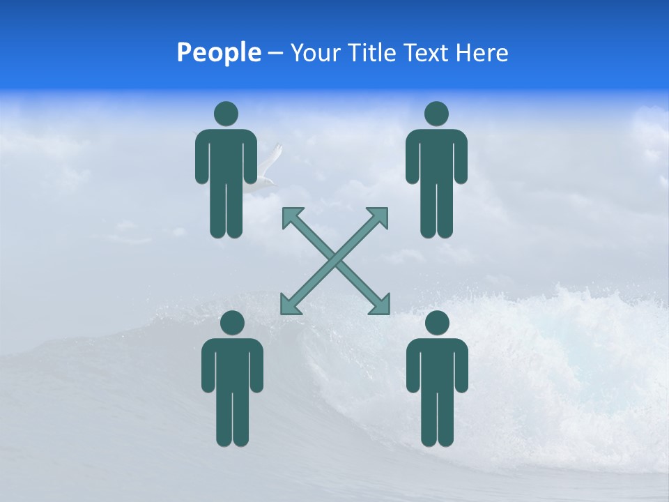 Summer Ocean View Vibrant PowerPoint Template