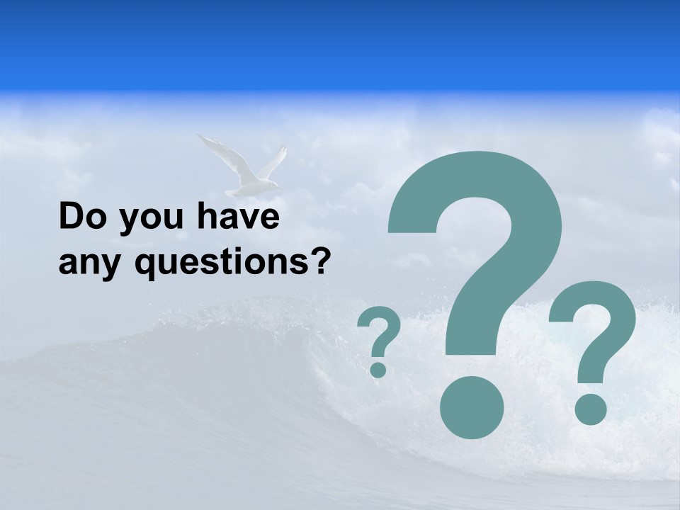 Summer Ocean View Vibrant PowerPoint Template