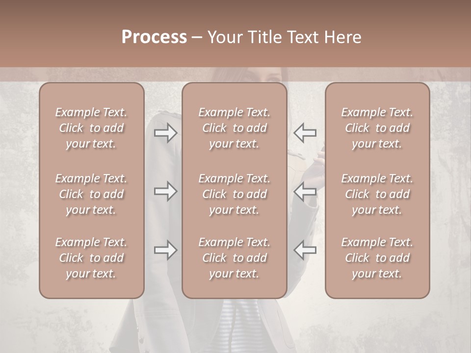 Grunge Music Headphones PowerPoint Template