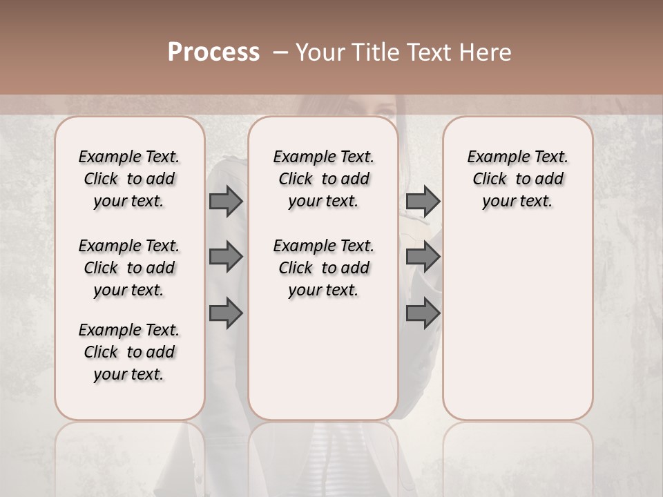Grunge Music Headphones PowerPoint Template