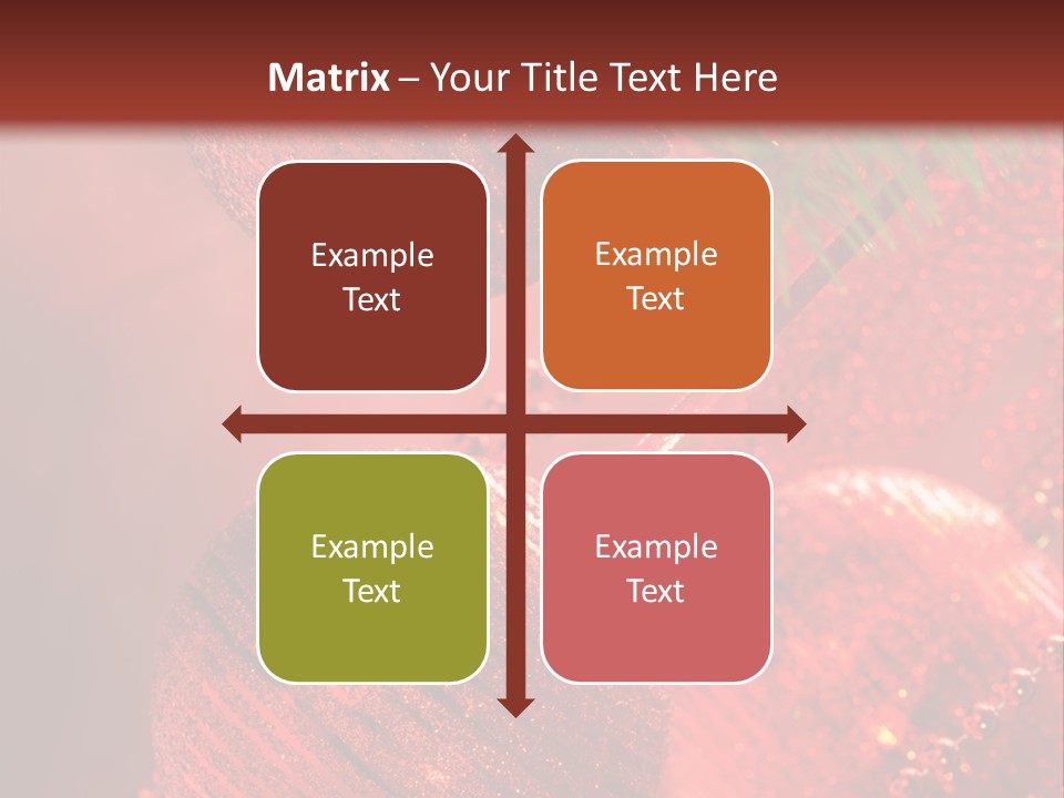 Bauble Object Sphere PowerPoint Template