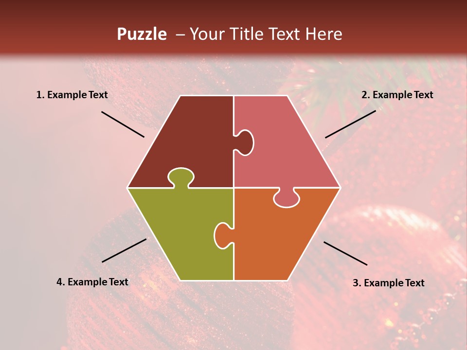 Bauble Object Sphere PowerPoint Template