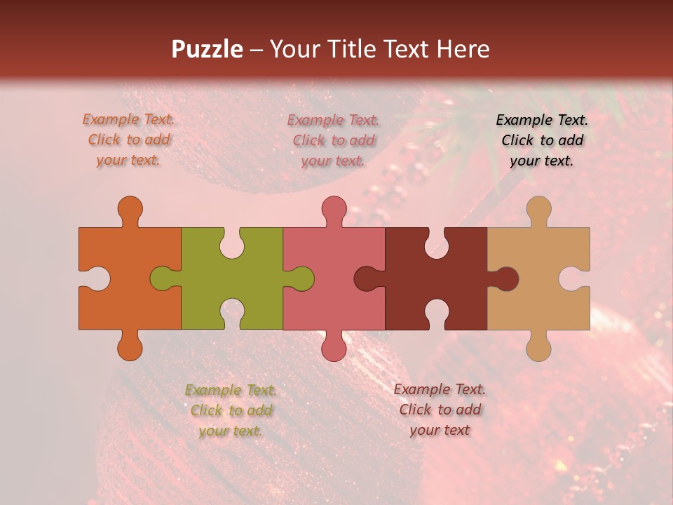 Bauble Object Sphere PowerPoint Template