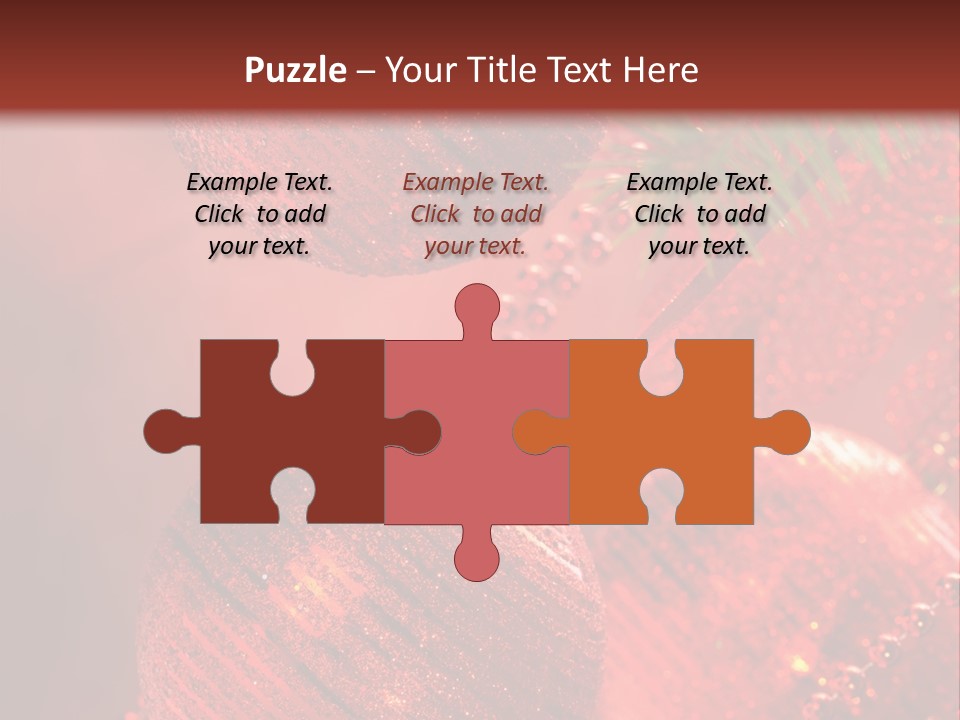 Bauble Object Sphere PowerPoint Template