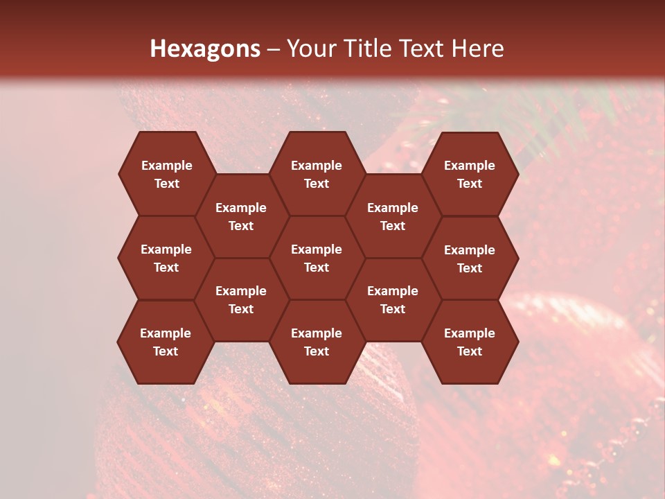 Bauble Object Sphere PowerPoint Template