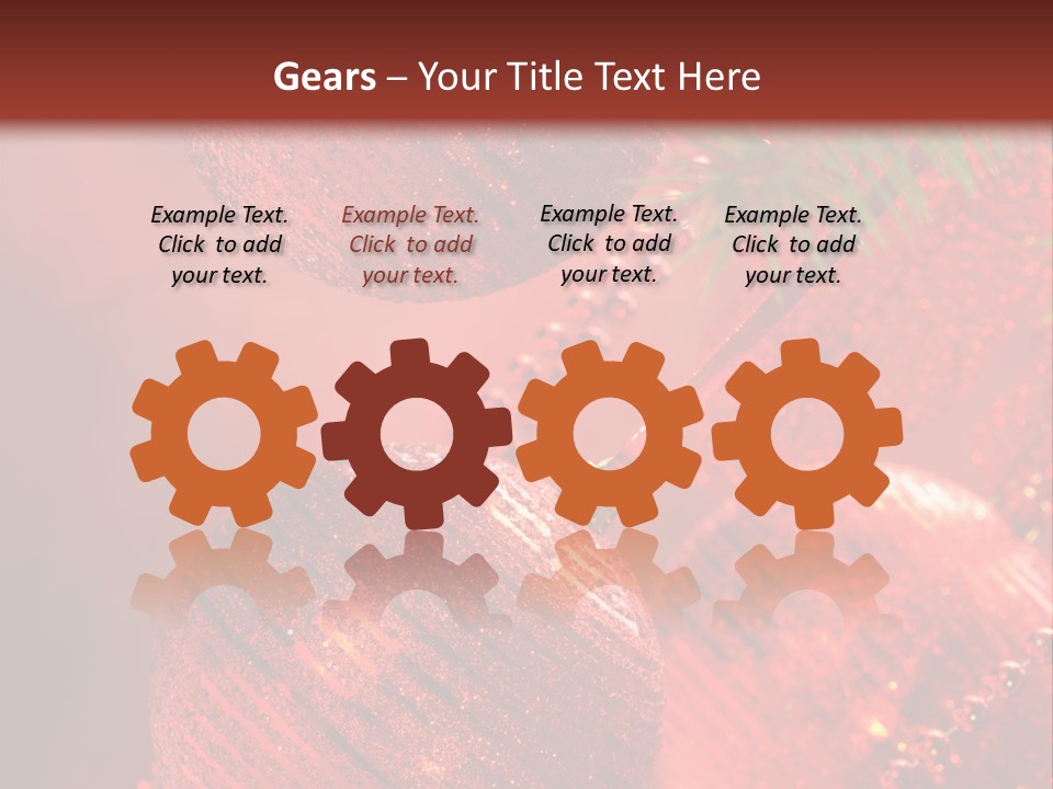 Bauble Object Sphere PowerPoint Template