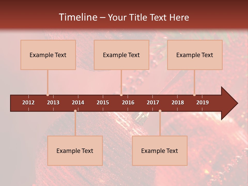 Bauble Object Sphere PowerPoint Template