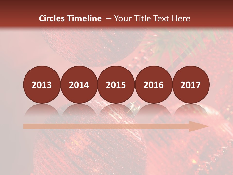 Bauble Object Sphere PowerPoint Template