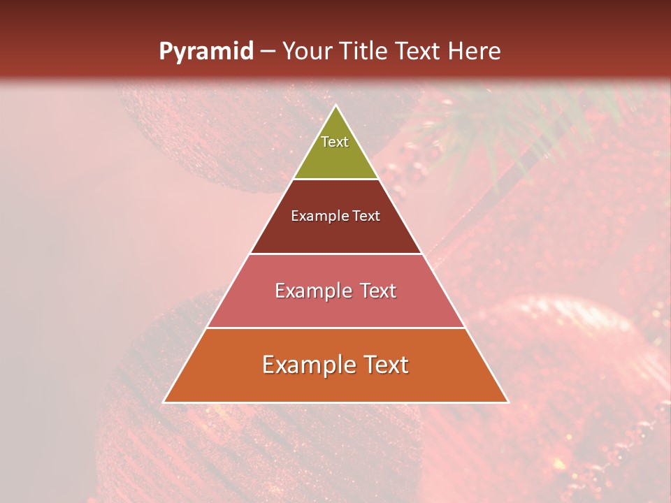 Bauble Object Sphere PowerPoint Template