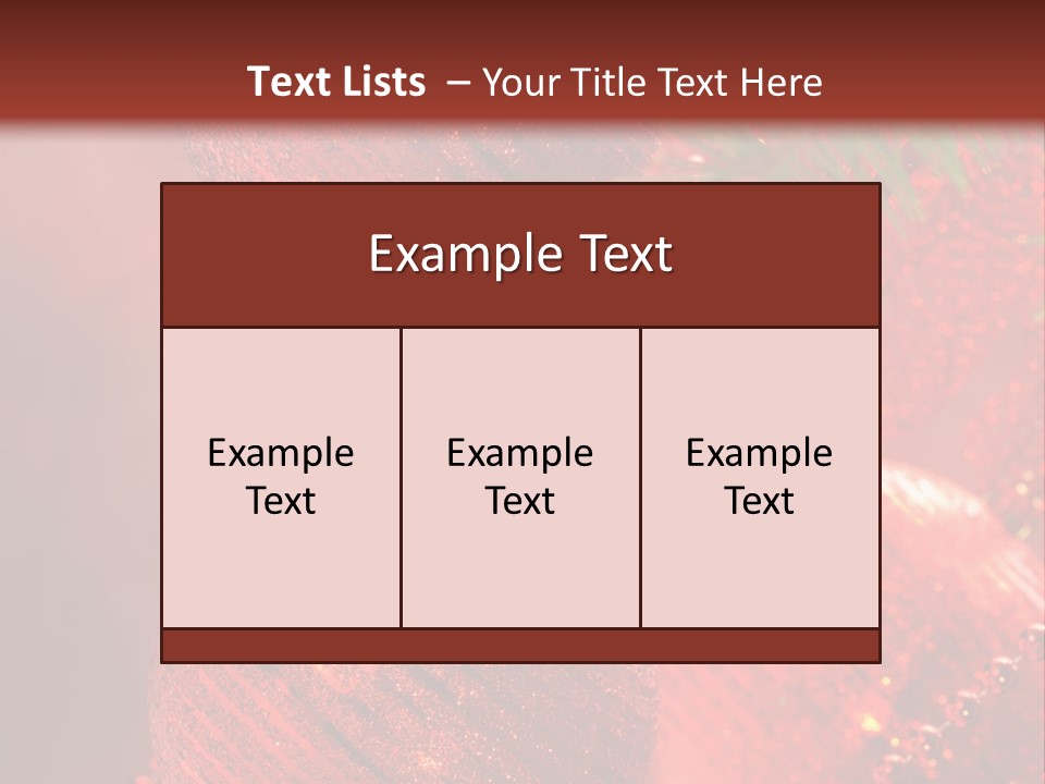 Bauble Object Sphere PowerPoint Template