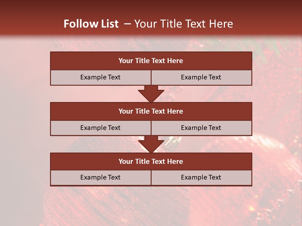 Bauble Object Sphere PowerPoint Template