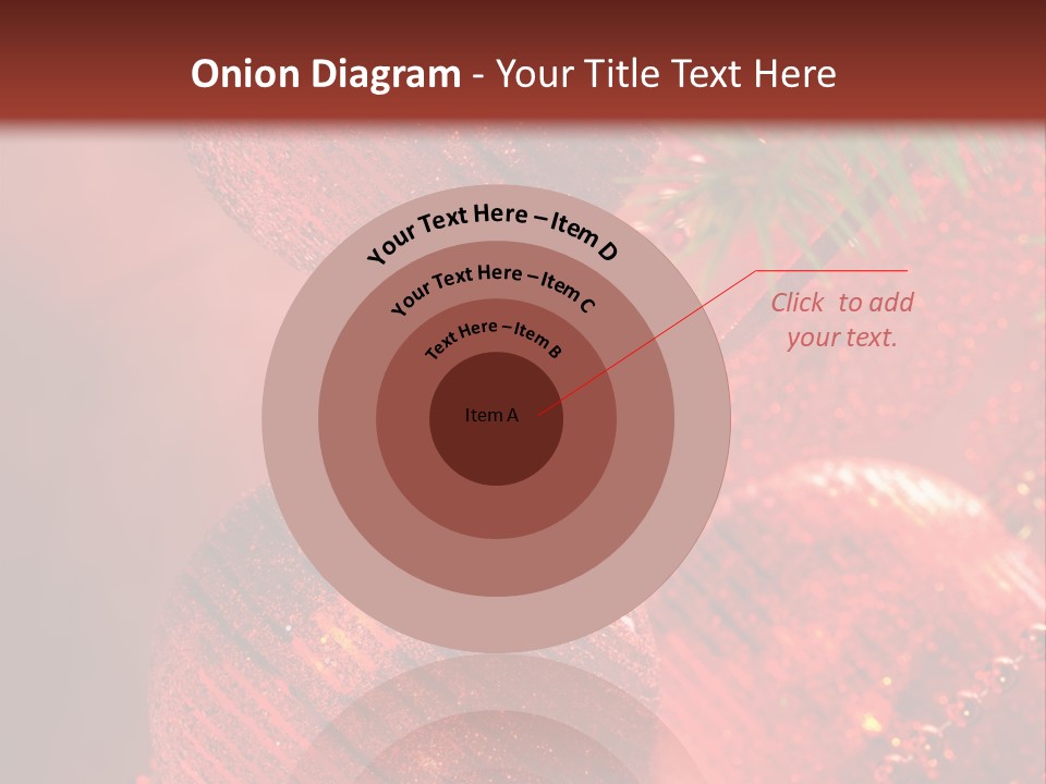 Bauble Object Sphere PowerPoint Template